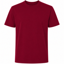Load image into Gallery viewer, Burgundy red personalized men's T-sihrt