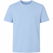 Load image into Gallery viewer, Sky blue personalized men's T-shirt