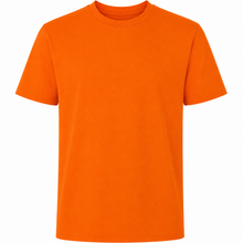 Load image into Gallery viewer, Orange personalized men's T-shirt