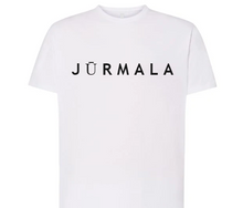 Load image into Gallery viewer, White T-shirt with printed text