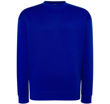 Load image into Gallery viewer, Royal blue sweatshirt with wavy logo