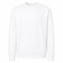 Load image into Gallery viewer, White personalized unisex sweatshirt

