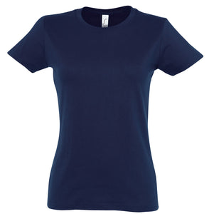 Navy blue womens T-shirt