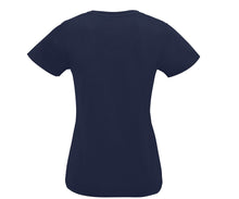 Load image into Gallery viewer, Navy blue womens T-shirt
