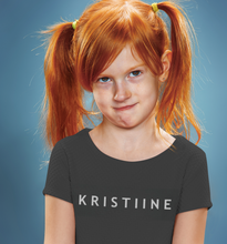 Load image into Gallery viewer, Kids black T-shirt
